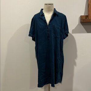 Rails Pullover Navy Blue Mini Dress